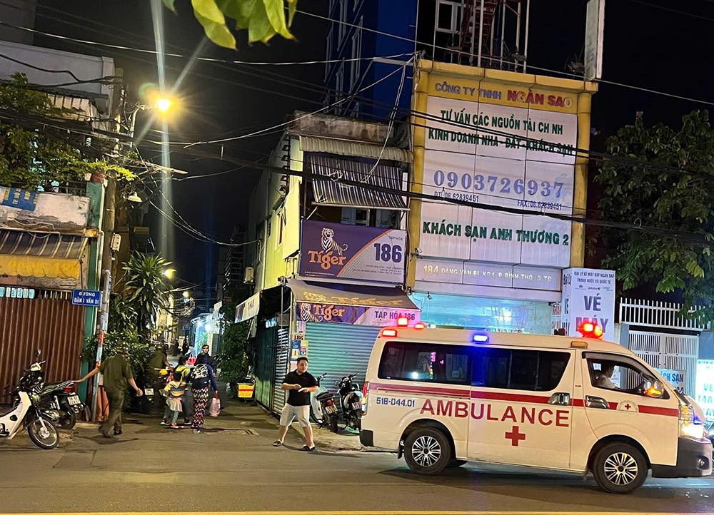 Hình ảnh hiện trường